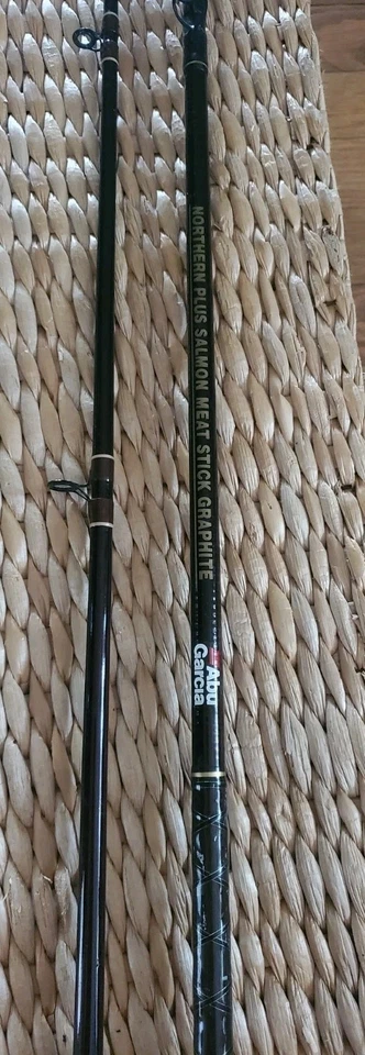 Nuevo de Lote Antiguo Abu Garcia Northern Plus Barra de Carne de Salmón 8'6" 10-25 lb Varilla de Fundición Mediana-Hvy Foto 2 de 4