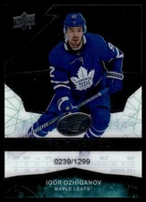 2017-18 upper dekc ice igor ozhiganov 0239/1299 #52