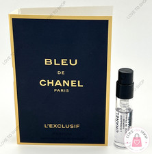 Chanel Bleu De Chanel L  EXCLUSIF 0.05 Oz / 1.5 ML Parfum Sample Spray