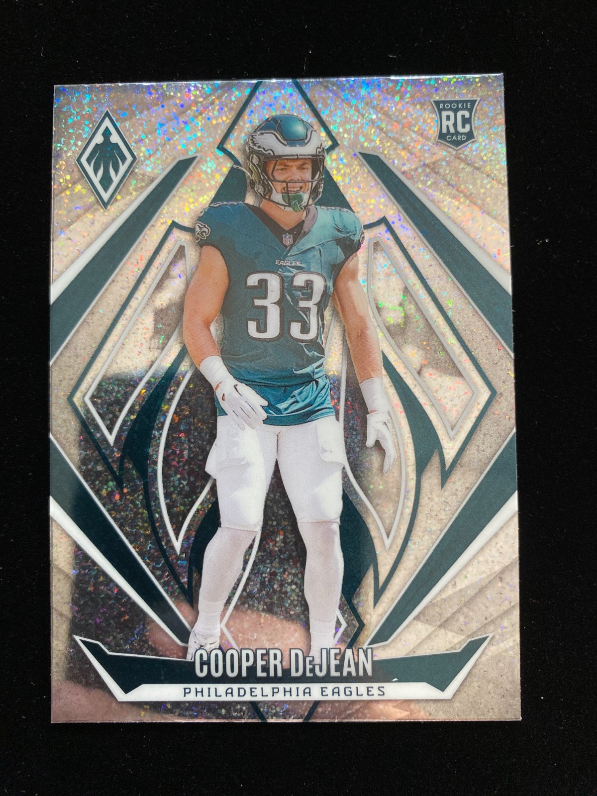 2024 Panini Phoenix COOPER DeJEAN Rookie INTERNATIONAL PRIZM #171 Eagles RC SP
