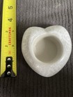 Handmade Heart Shaped Cement Tea Candle Holder — photo 6