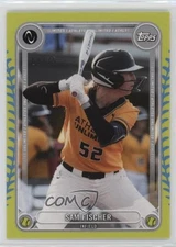 2024 Topps Athletes Unlimited Pro Softball Stitching /75 Sam Fischer #5