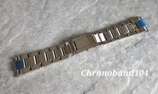 Bracciale orologio originale OEM Ulysse Nardin Maxi Marine 24 mm acciaio inox NUOVO!