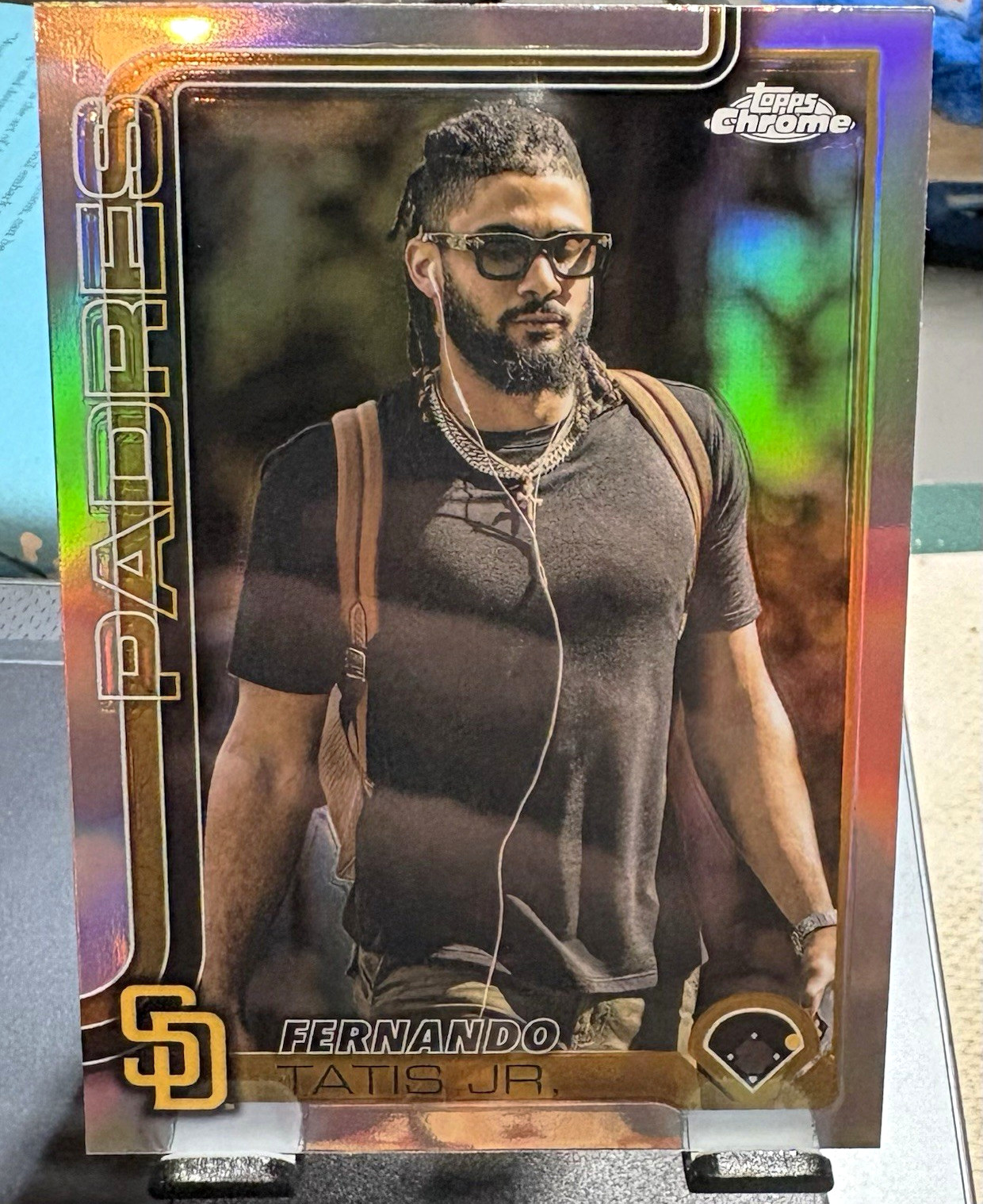 2025 Topps Chrome Fernando Tatis Jr. #159 Image Variation Refractor SP SD Padres