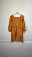 Free People Beach Women’s Oversized Dress Orange XS