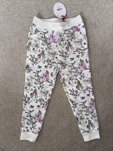 Janie And Jack Disney Aurora Sweatpants Girls 5 NWT $46