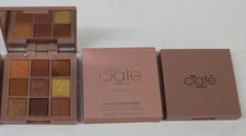 Lot 2 Eyeshadow Palette 9 Shade Ciate London Matte Bronzed Browns Golden Full Sz