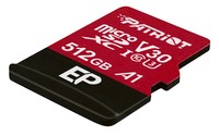 PATRIOT Memory EP V30 A1 512GB MicroSDXC Class 10 UHS-I 90 PEF512GEP31MCX