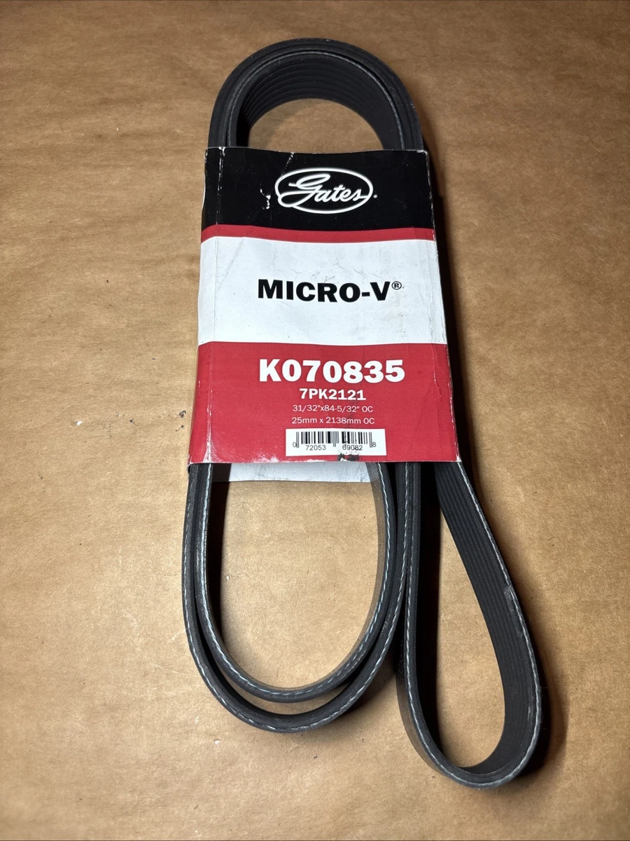 Gates K070835 Micro-V Belt 31/32”x84-5/32” OC photo 2