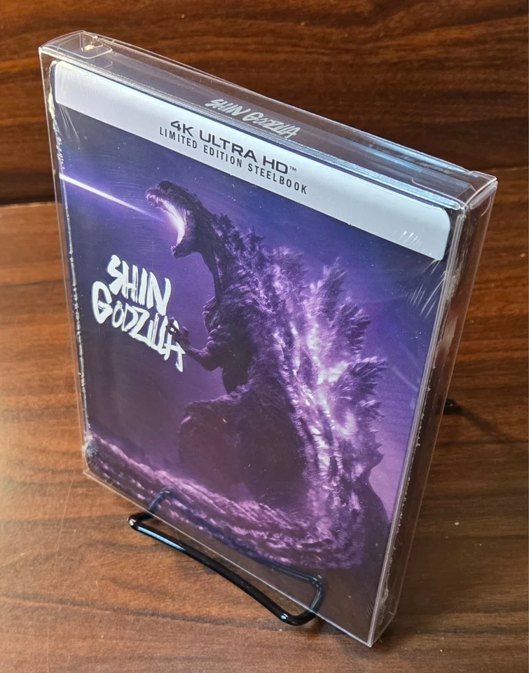 Shin Godzilla Limited Edition Steelbook (4K)NEW-w/PROTECTIVE SLEEVE-Free Box S&H - Image 2 of 4