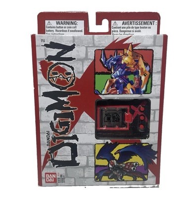 Bandai Digimon X Tamagotchi Black And Red Digivice Virtual Pet DigimonX NEW