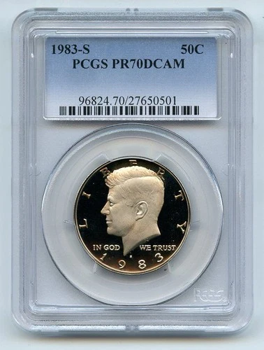 1983-S Kennedy Half Dollar Proof — photo from another recent sale