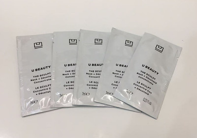 U Beauty The SCULPT Neck + Decollete Concentrate Sample 7ml x 5 pcs, Total 35ml