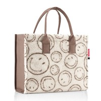 Reisenthel Daily Shopper DN1045 Smiley Teddy Chocolate Einkaufstasche