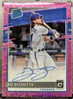 2020 Panini Optic BO BICHETTE AUTO RC SSP Pink Velocity Prizm Toronto Blue Jays