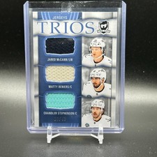 2024-25 Upper Deck The Cup Beniers McCann Stephenson Trios /49 #C3-MBS Kraken