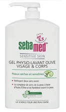 Sebamed Liquid Face & Body Wash for Sensitive Skin 100% With Olive Oil (1 Liter)