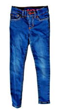 The Children's Place Blue Jeans Size 6 Slim Medium Wash Straight Leg Taper VGUC