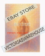 500 piece jigsaw puzzle Divine prayer light spiritual hands faith gift cabin lou