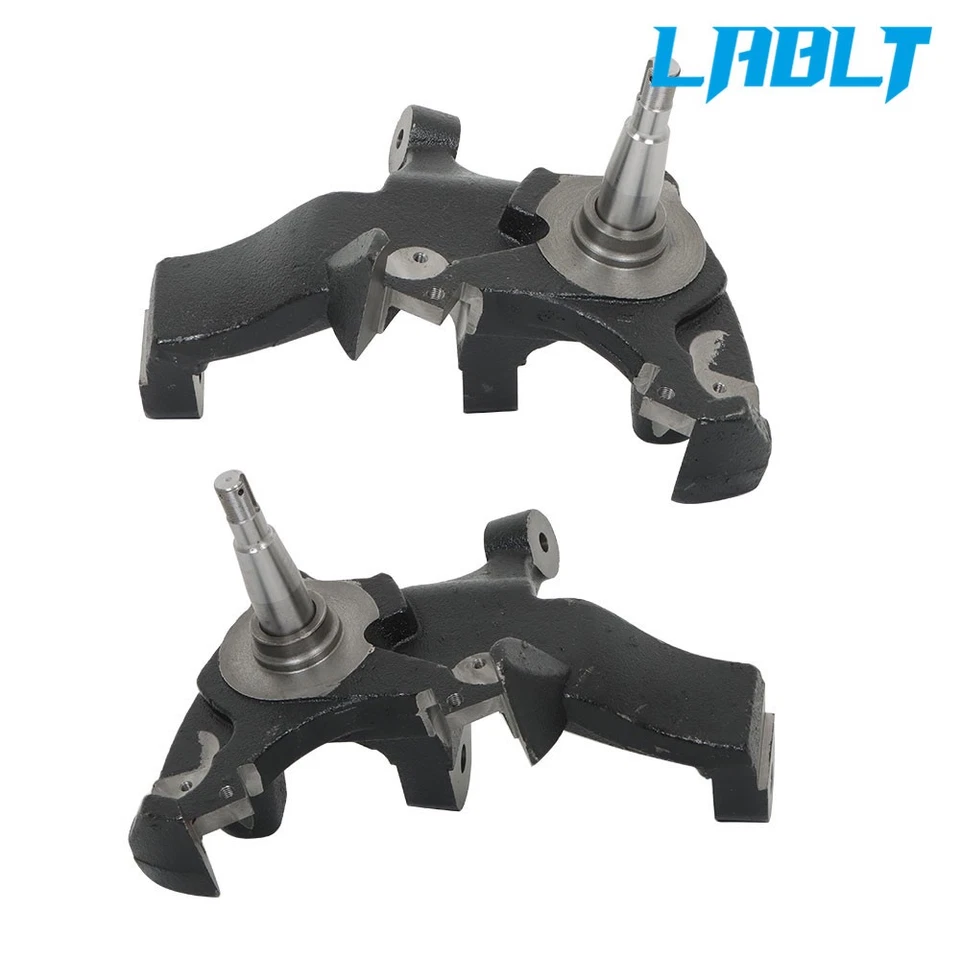 2× 4" Lift Lifting Spindles For 1988-1998 Chevy Gmc C1500 C2500 Trucks Suv 6lug Foto 4 de 4