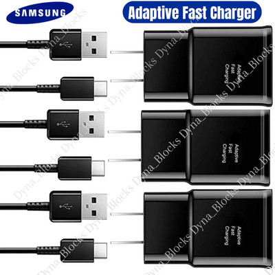 3 PACK Type USB-C Fast Wall Charger Adaptive For Samsung Galaxy S22 S21 S20 S10