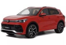 OTTO 1/18 Volkswagen Tiguan E TSI R-LINE 2024 Red Mini Car New OTM489