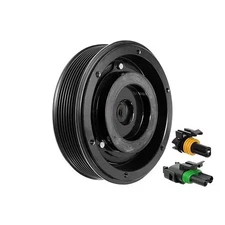 Complete Clutch Kit with Hub Pulley Coil and Dust Cover