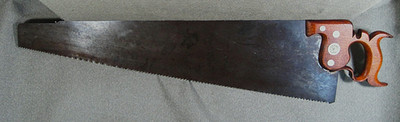 Saw Spear & Jackson Antique Sheffield 5 TPI Exc. Unrestored Cond.