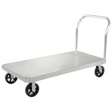 Platform Truck with Smooth Deck Aluminum 60 x 30 2400 Lb. Cap.