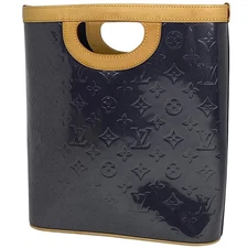Louis Vuitton Stillwood Vertical Handbag M91365 Monogram Vernis Indigo #BS2195