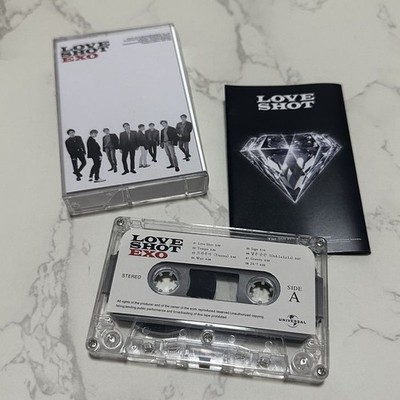 K-pop EXO XIUMIN Music Tape LOVE SHOT Tempo Album Obsession Cassettes Cosplay Wa