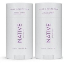 Native Lilac White Tea Deodorant 2 Pack