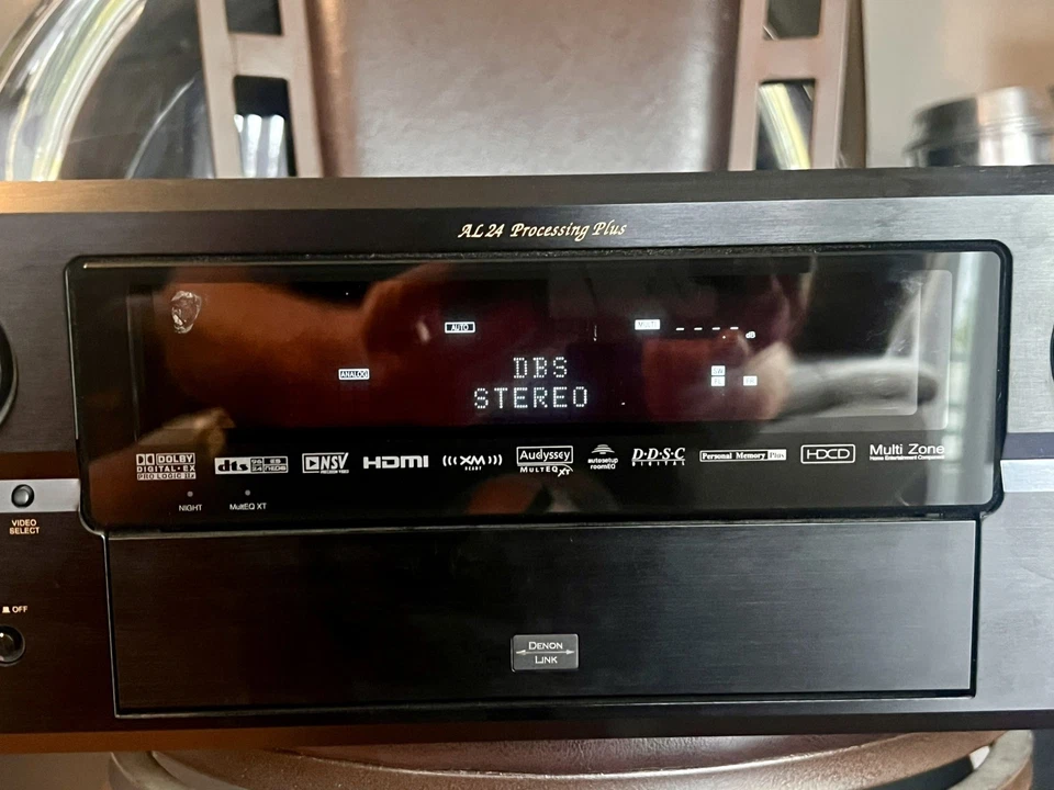 Denon AVR 3806 7.1 Channel 840 Watt AV Surround Receiver - No Remote Clean - Image 4 of 4