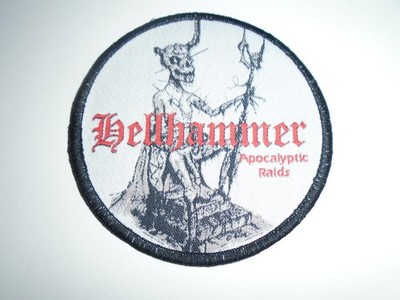 HELLHAMMER APOCALYPTIC RAIDS WOVEN PATCH