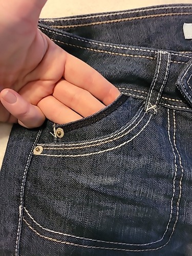 NEW Juniors sz 3 Candies Cool and Cuffed Denim Capris Double Button - Picture 4 of 16