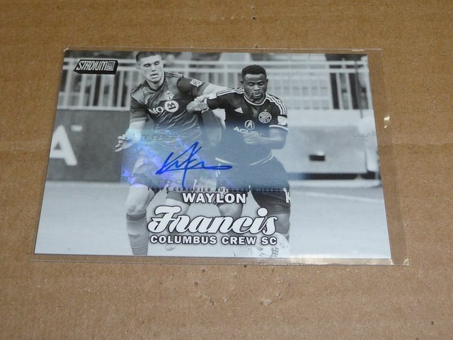 2017 Topps Stadium Club SOCCER MLS WAYLON FRANCIS AUTOGRAPH/AUTO /99 E6780