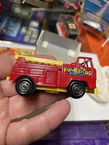 CAMION BOMBEROS FIRE TRUCK GUISVAL CHIQUIVAL With BOX DESGUACE Figure - Picture 11 of 14