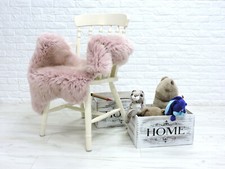 Echtes Lammfell Teppich Altrosa Flokati Teppich Fell Teppich Fläche Teppich 671