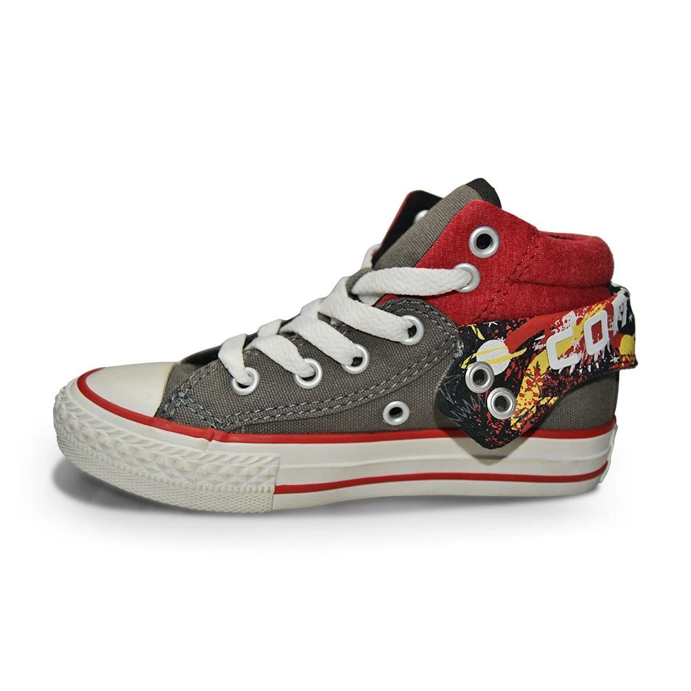 Converse CT Padded Collar 2 PC2 Mid 335177C Charcoal Red Trainers