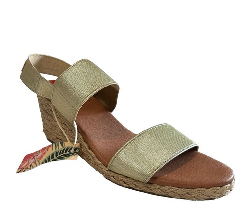 Tommy Bahama Stacey Espadrille Sandal Size 8.5 M Navy Blue  display picture 1