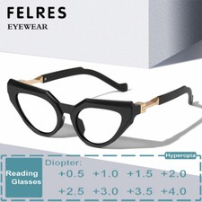 Cat Eye Blue Light Blocking Reading Glasses Women Fashion Clear Lens Glasses Hot