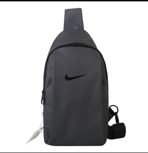 Nike Sportswear Essentials Sling Bag Unisex Sport Pack Backpack With Hard Shell - Picture 3 of 15