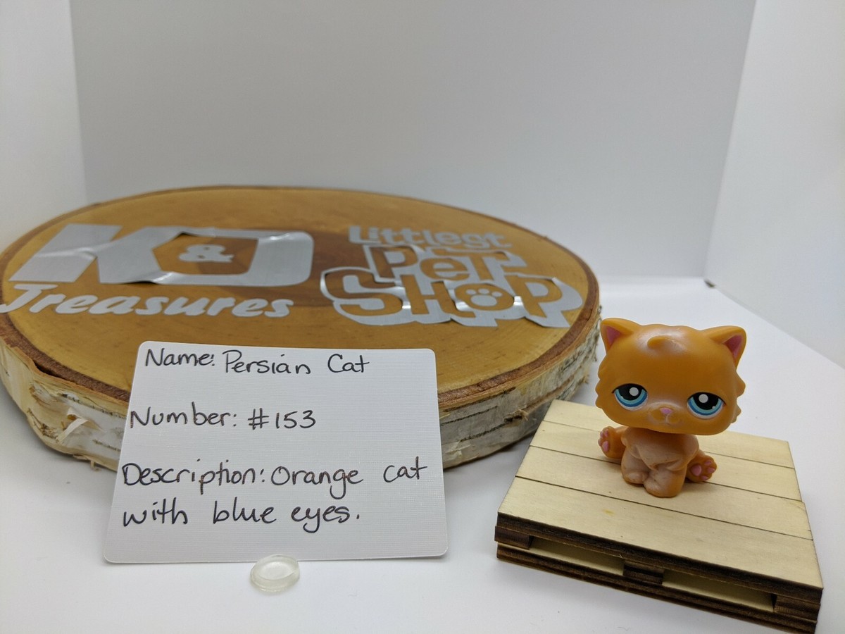 LPS #1411 LITTLEST Petshop Original Authentic Persian Cat Chat Persan Hasbro EUR 22,99 - FR