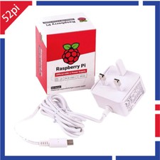 Raspberry Pi 4 Official Power Adapter 5V 3A Type-C Power Charger Supply for RPI