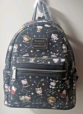 Hello Kitty Sanrio Loungefly Zodiac Backpack Mini New W/ Tags