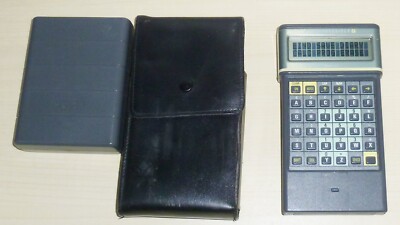  Psion Organiser II 2 Model XP Vintage 1980s Electronic Digital Organizer works