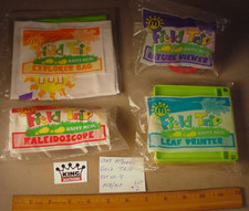 1993 McDonald's Field Trip set of 4 toys MIP Happy Meal Science Activity Lot 2