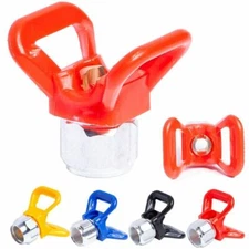 1/5X Airless Paint Spray Gun Flat Tip Nozzle Guard For Titan Wagner Sprayer 2025