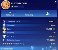 Pick Any 9 Disney Select Topps Collect Cards- Digital Cards-Virtual Cards