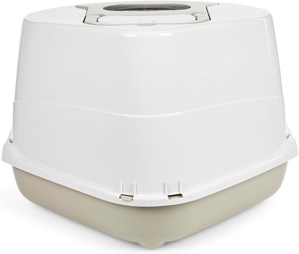 Hooded Corner Cat Litter Tray eBay